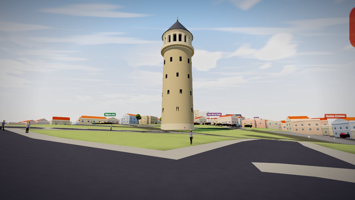 Beyoğlu rebuilt in walkable 3D