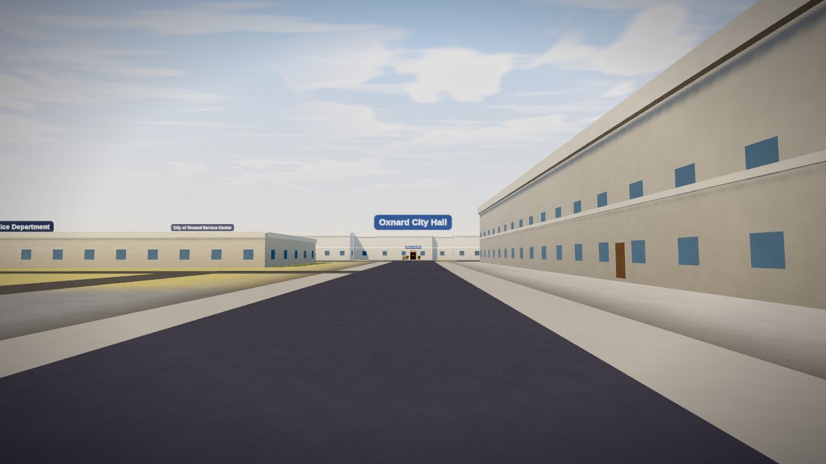Oxnard rebuilt in walkable 3D