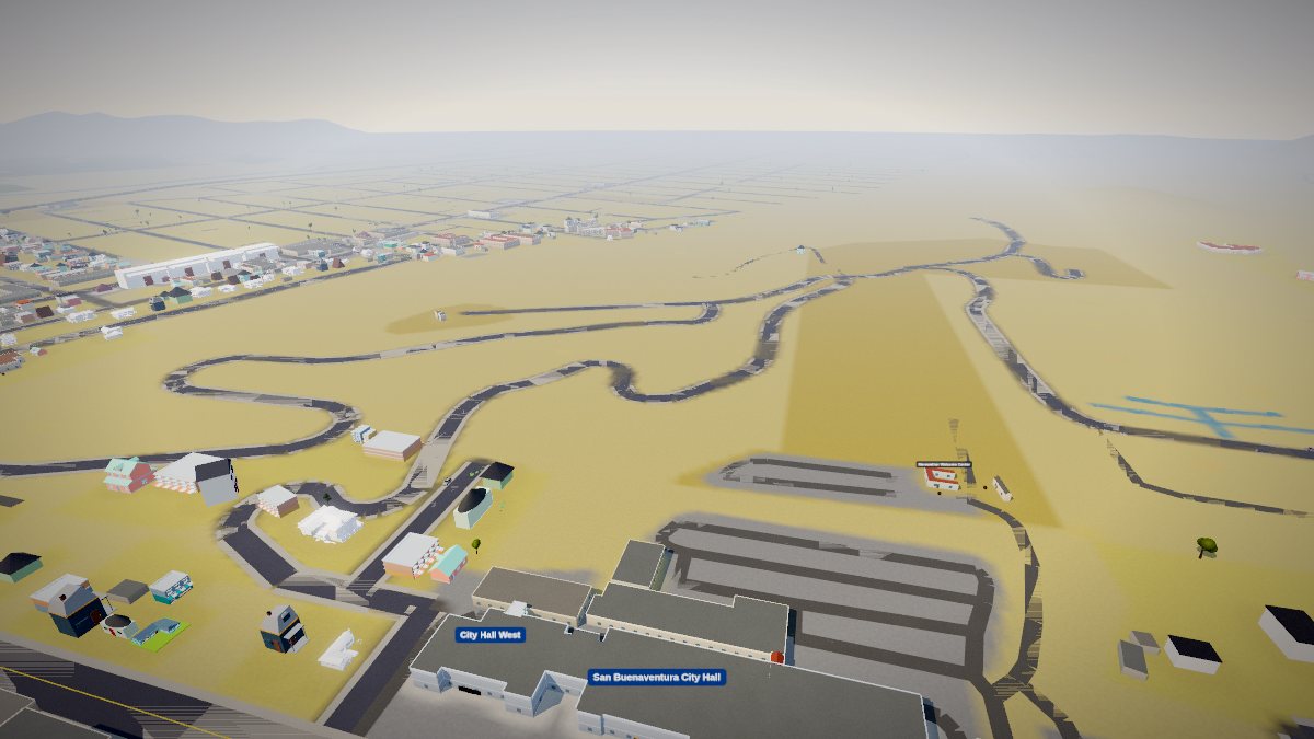 Ventura in the 3D recreation